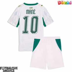 Senegal Sadio Mane #10 Dětské Domácí dres komplet MS 2026 Krátký Rukáv (+ trenýrky)